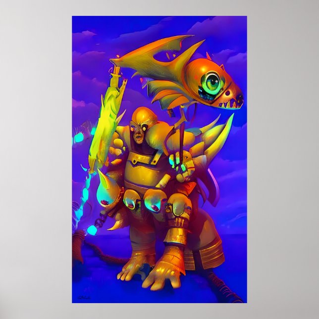 Troglymight - Ken Gauge Art Poster (Front)