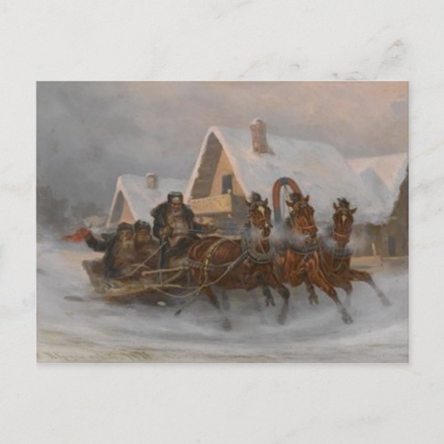 Troika Postcard (Front)