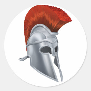Trojan Helmet Stickers