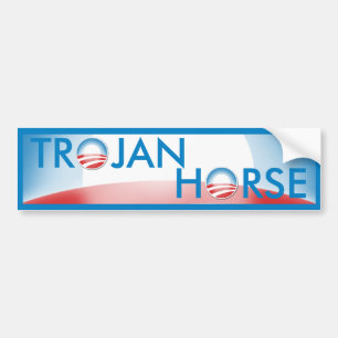 Trojan Horse Bumper Sticker