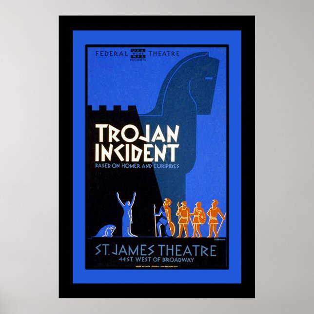 Trojan Incident Poster (Front)