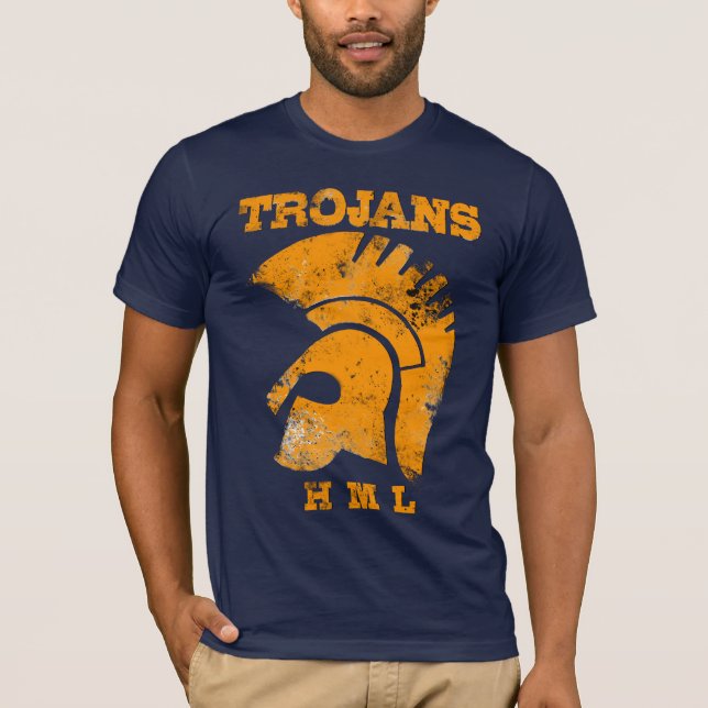 Trojan - Men's T Basic Apparel T-Shirt (Front)