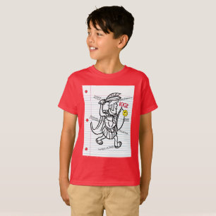 Trojan Soldier armour of God homework T-shirt