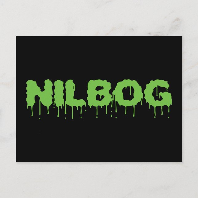 Troll 2 NILBOG Postcard (Front)