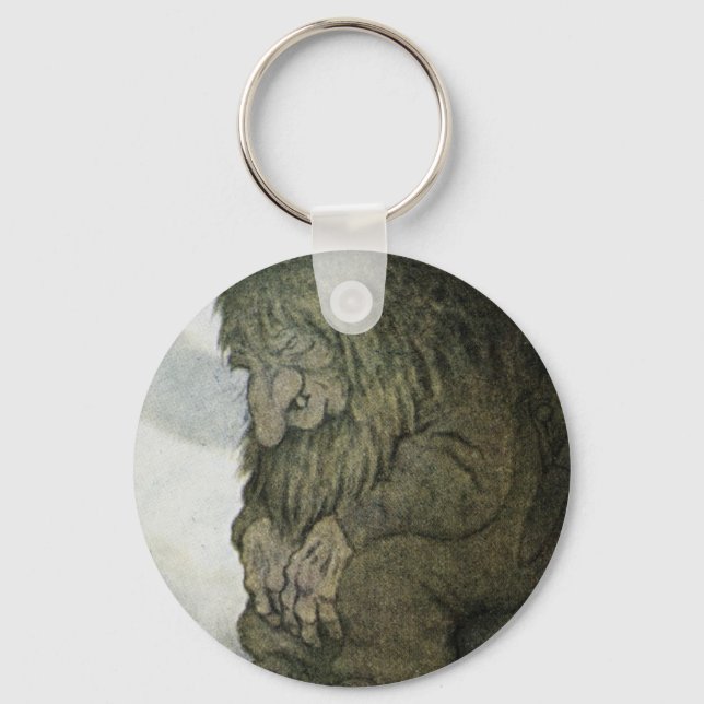 TROLL at Rest Key Ring (Front)