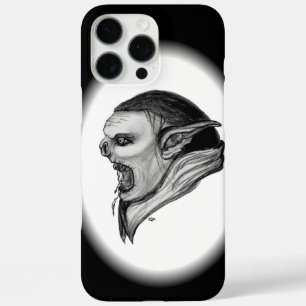 Troll Black and White Design iPhone 16 Pro Max Case