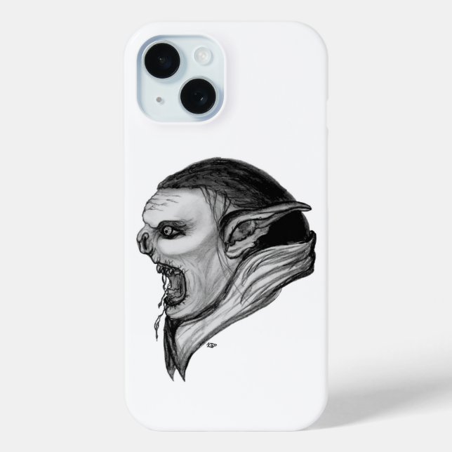 Troll black and white design Case-Mate iPhone case (Back)