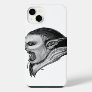 Troll black and white design iPhone 14 plus case