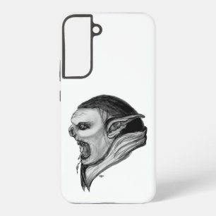 Troll Black and White Design Samsung Galaxy Case