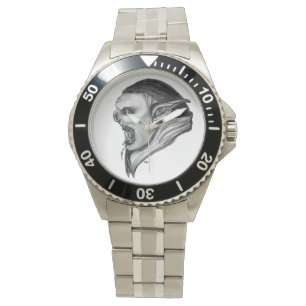 Troll - black and white design watch
