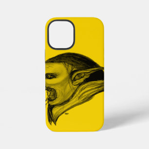 Troll Black and Yellow Design iPhone 12 Mini Case