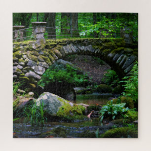 Troll Bridge in the Forest  -  20x20 Jigsaw Puzzle