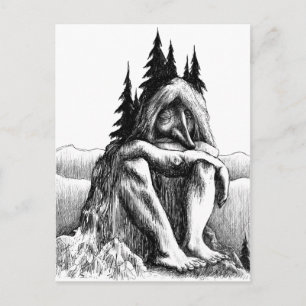 Troll Description Troll don't think very fast. Thi Postcard