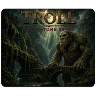 Troll Dripstone Span Dark Realism Mouse Mat