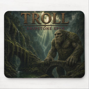 Troll Dripstone Span Dark Realism Mouse Mat