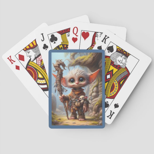 Troll Elf Playing Cards style 1 (Back)