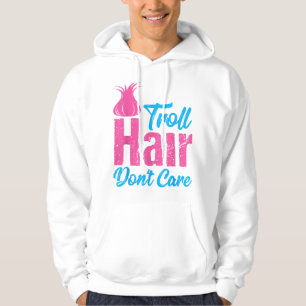 Troll Hair Dont Care Halloween Christmas Gi Hoodie