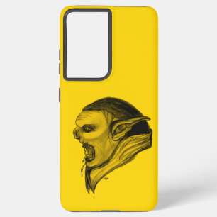Troll in Black and Yellow Design Samsung Galaxy Case