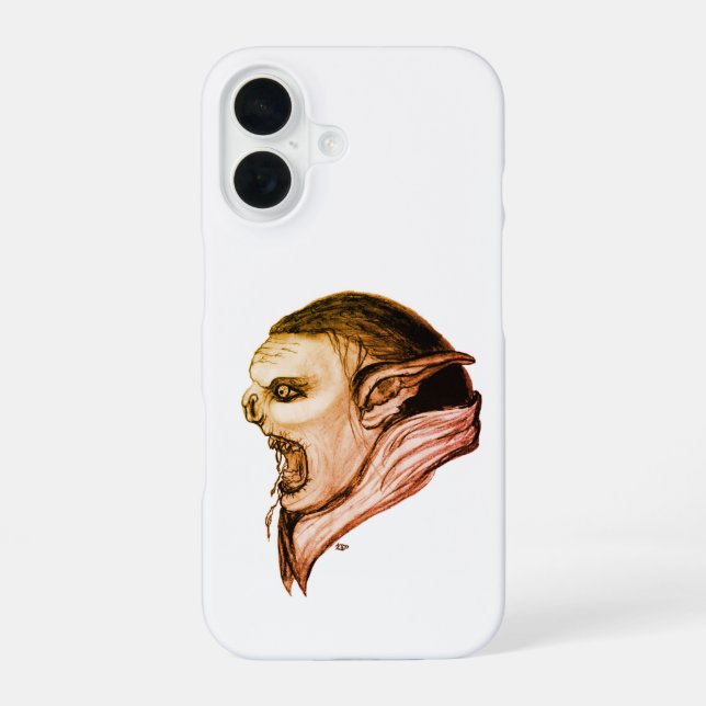 Troll iPhone 16 Case (Back)