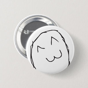 Troll Le Me Memes naive CHOOSE YOUR COLOR EDITABLE 6 Cm Round Badge