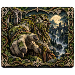 Troll, Paper Cut Monster Mouse Mat