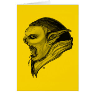 Troll schwarz gelb design