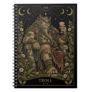 Troll, Starlit Tarot Art Notebook