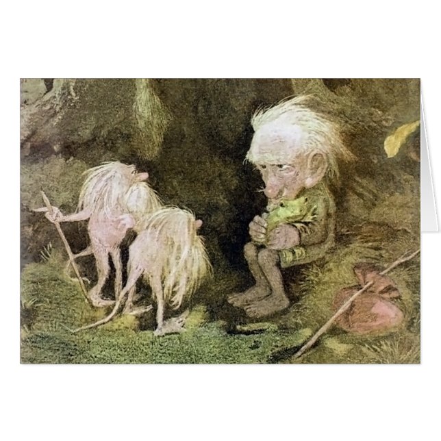 Troll with his Pet Frog (Front Horizontal)