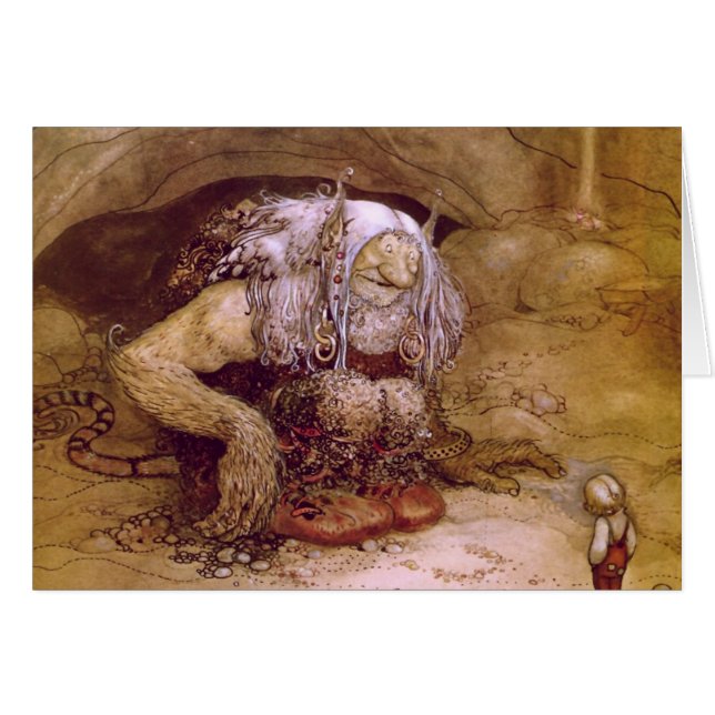 Troll with Little Boy (Front Horizontal)