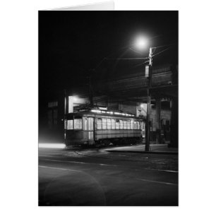 Trolley at Night, 1943