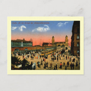 Trolley Ramp, Cologne Köln, Germany Vintage Postcard