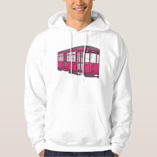 Trolley Trolleybus Streetcar Tram Trolleycar Cars Hoodie