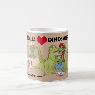Trolls Love Dinosaurs Hot Chocolate Mug