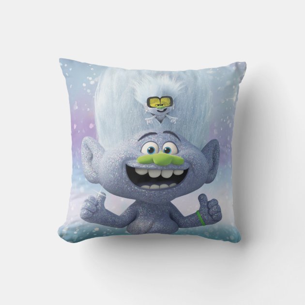 Trolls World Tour | Guy Diamond & Tiny Diamond Cushion | Zazzle