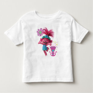 Trolls World Tour   Poppy Jumping for Joy Toddler T-Shirt