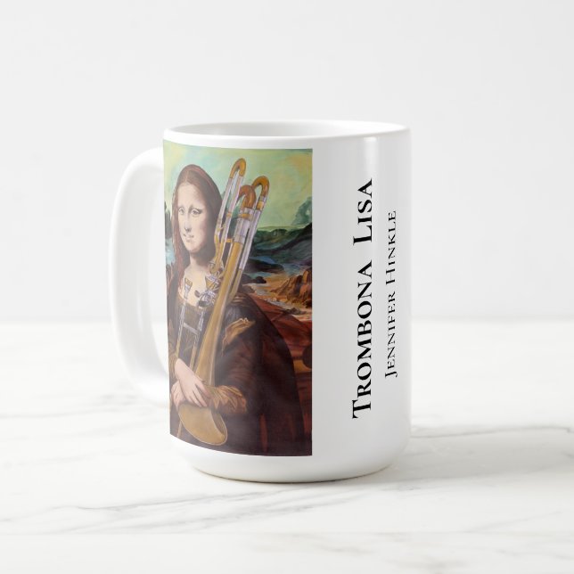 Trombona Lisa Mug (Front Left)