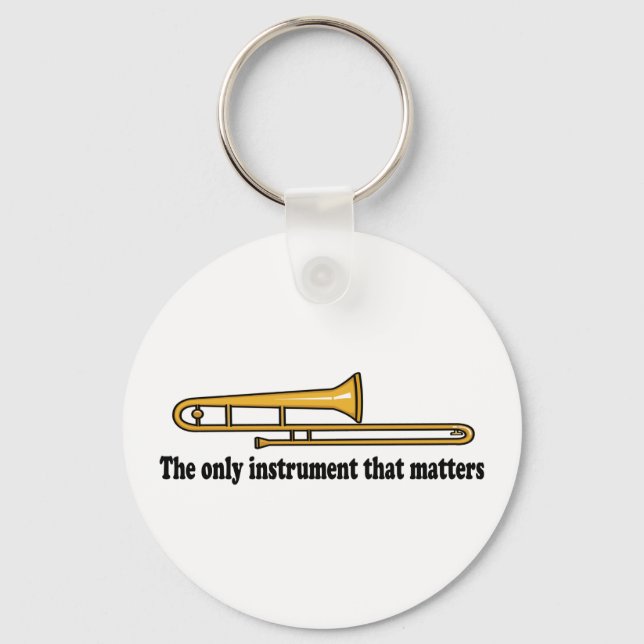 Trombone Attitude Key Ring (Front)