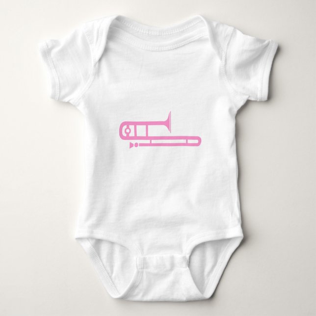 Trombone Baby Bodysuit (Front)
