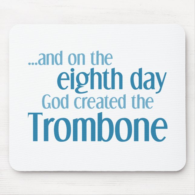 Trombone Creation Mouse Mat (Front)