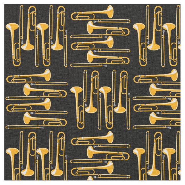 Trombone Crosshatch Pattern Fabric (Close Up)