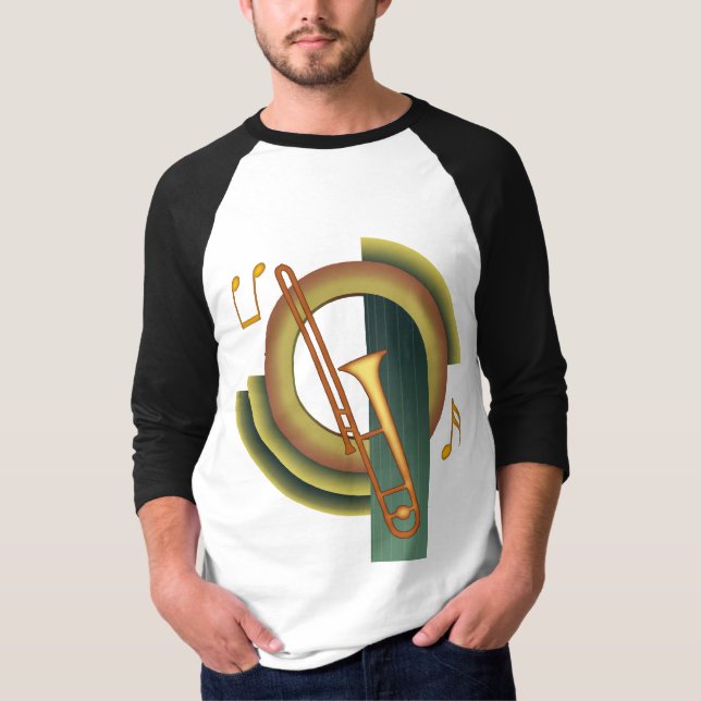 Trombone Deco T-Shirt (Front)