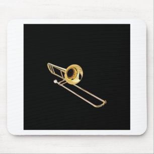 "Trombone" design gifts and products Mouse Mat