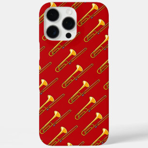 Trombone Drawing iPhone 16 Pro Max Case