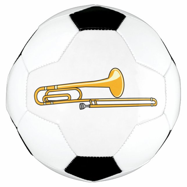 Trombone Drawing Football (Front)