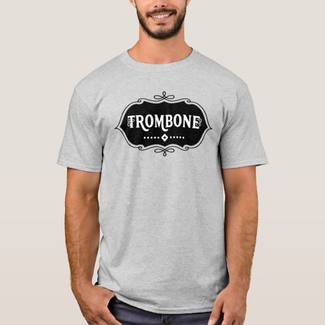 Trombone Emblem T-Shirt (Front)