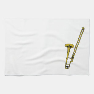 Trombone Gear Tea Towel