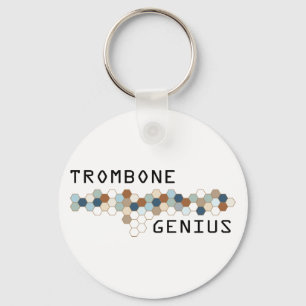 Trombone Genius Key Ring