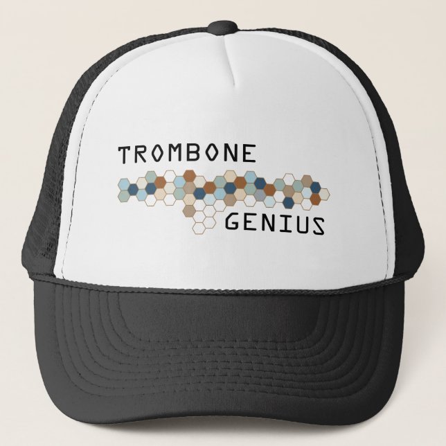 Trombone Genius Trucker Hat (Front)