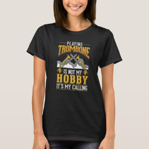 Trombone Hobby Trombone Player Trombonist Premium T-Shirt