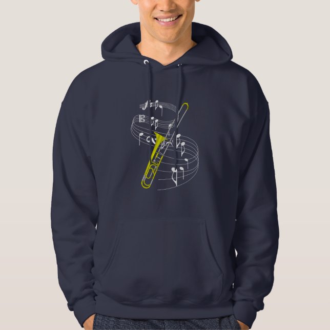 Trombone Hoodie (Front)